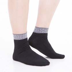 Comfy Nurse Sock x 3 Sets - Black