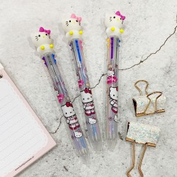 PEN 6 COLOURS - HELLO KITTY