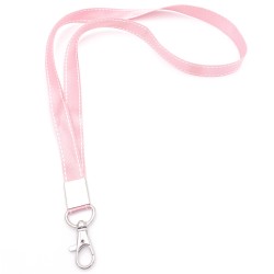 Lanyard Plain - Soft Pink