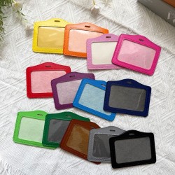 Single Pocket Horizontal ID Card Holder