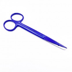 Dressing Scissor Blunt/Sharp Blue