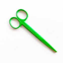 Dressing Scissor Blunt/Sharp Green