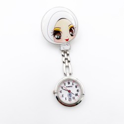 Clip Watch - Silver - HIJAB MIA