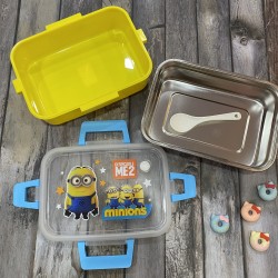 LUNCH BOX WITH INSERT (TQ16-2) - MINIONS