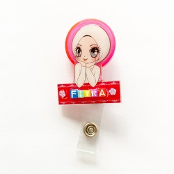 Personalized Text -YO-YO Hijab Nurse PINK