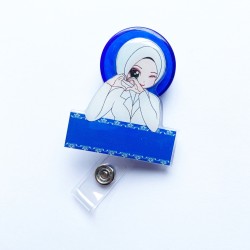 PLAIN YO-YO Hijab nurse DARK BLUE