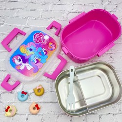 LUNCH BOX WITH INSERT - LITTLE PONY