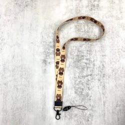 LANYARD - BROWN BEAR