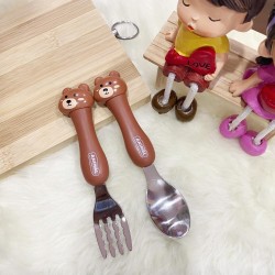 SPOON FORK BEAR - BROWN