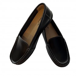 Nurse Shoes Black Loafer 556-8