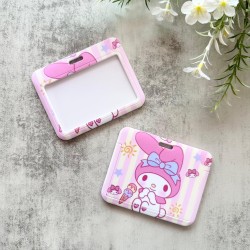Card Holder Cartoon Horizontal - PINK MELODY