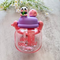 Panda Water Bottle - PINK