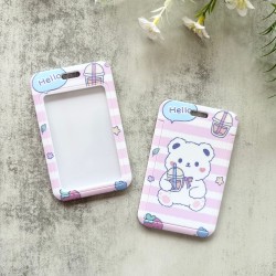 Card Holder Cartoon Vertical - HELLO BEAR