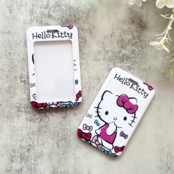Card Holder Cartoon Vertical - WHITE HELLO KITTY