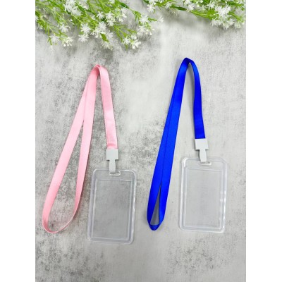 Lanyard With Transparent Card Holder