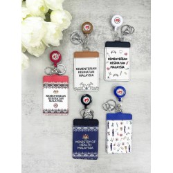Card Holder Vertical Kementerian Kesihatan Malaysia