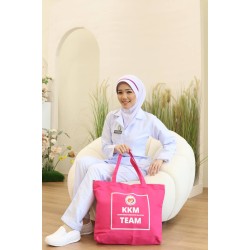 TOTE BAG KKM TEAM - HOT PINK