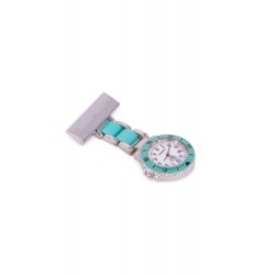 Pin Watch Metal - Turquoise 