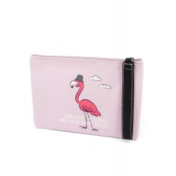 Pouch Bag - Flamingo - Purple