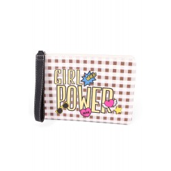 Pouch Bag - Girl Power - Brown
