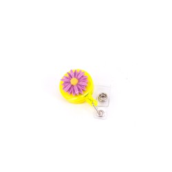 YO-YO Yellow-PURPLE FLOWER