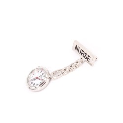 Pin Watch - Silver - NURSE TEXT