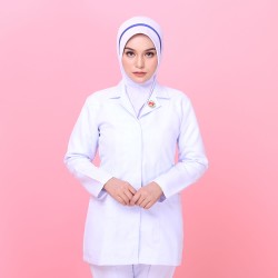 Tudung Soft Awning Half Scuba Jururawat