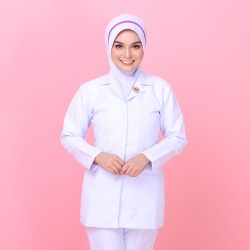 Tudung Soft Awning Half Scuba Jururawat Masyarakat (M)