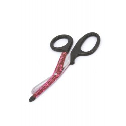CLEARANCE STOCK Bandage Scissor Printed Red lips - Black handle