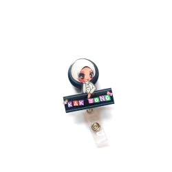 Personalized Text -YO-YO Hijab nurse BLACK