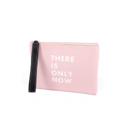 Pouch Bag - Theres Only Now - Pink