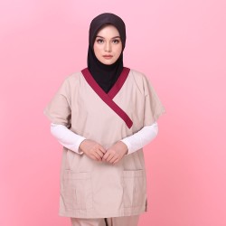 Tudung Soft Awning Full Scuba Plain - Black