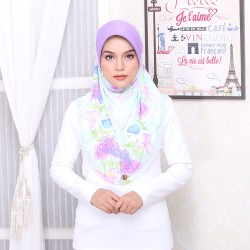 Tudung Sarung Mia Purple Sweety