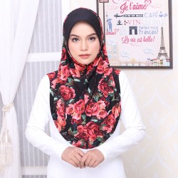 Tudung Sarung Mia Red Roses