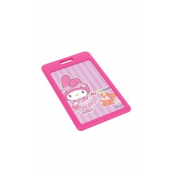 Slide ID Card Holder - Pink
