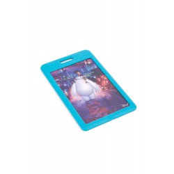 Slide ID Card Holder - Turquoise Blue