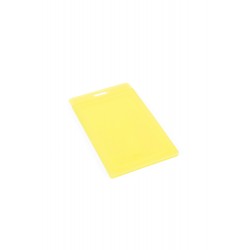 Transparent ID Card Holder - Yellow