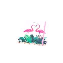 Notebook - 2 FLAMINGO LOVE