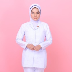 Tudung Soft Awning Full Scuba Jururawat  - CLEARANCE