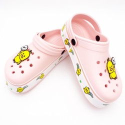 SCRUB SHOE - DUCK PASTEL PINK PEACH