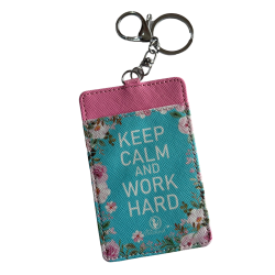 BJ ID CARD HOLDER VERTICAL - KEEP CALM 