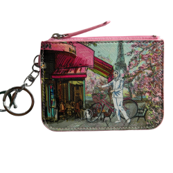 BJ ID ZIP CARD HOLDER - LOVE IN PARIS