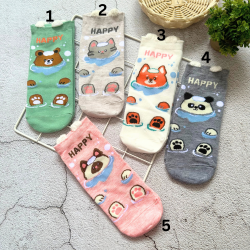 CARTOON ANKLE SOCKS - PAWS