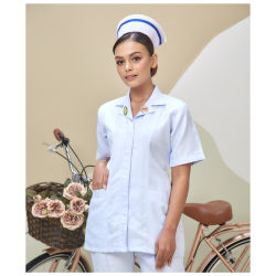NURSE SHORT SLEEVE TOP - (BAJU SAHAJA)