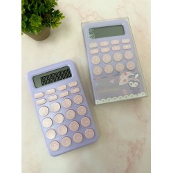 CALCULATOR - BUNNY PURPLE