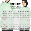 PENOLONG PEGAWAI PERUBATAN FEMALE OFFICIAL TOP - (BAJU SAHAJA)