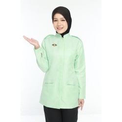 PENOLONG PEGAWAI PERUBATAN FEMALE CLINICAL TOP - (BAJU SAHAJA)