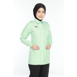 PENOLONG PEGAWAI PERUBATAN FEMALE OFFICIAL TOP - (BAJU SAHAJA)