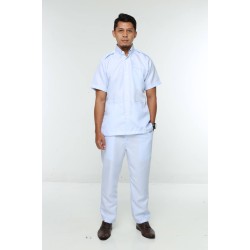 PEMBANTU PERAWATAN KESIHATAN MALE UNIFORM (ONE SET TOP & PANT)