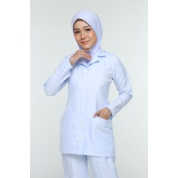 PEMBANTU PERAWATAN KESIHATAN FEMALE TOP - (BAJU SAHAJA)
